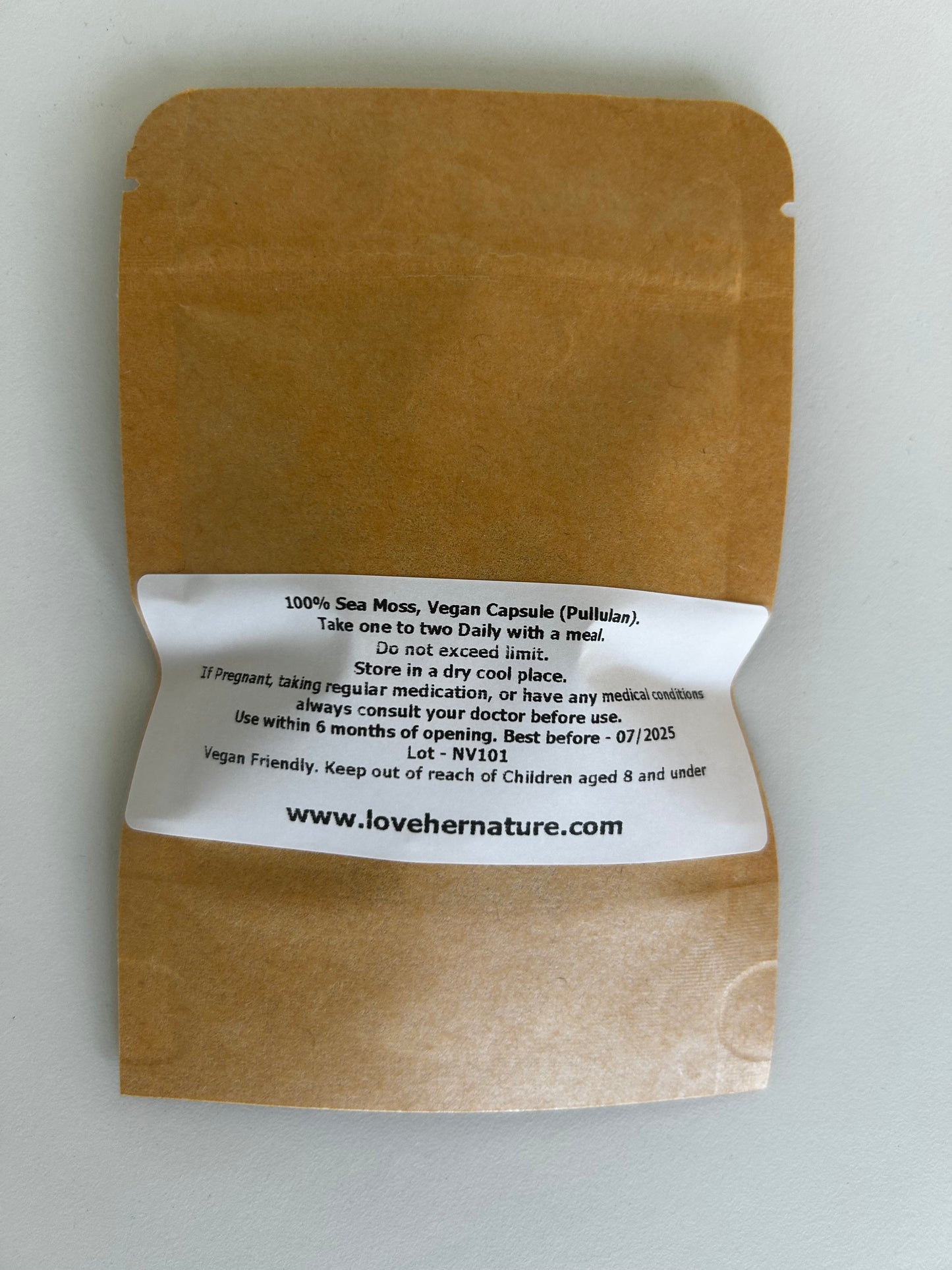 Sea Moss - "92 essential minerals & vitamins"